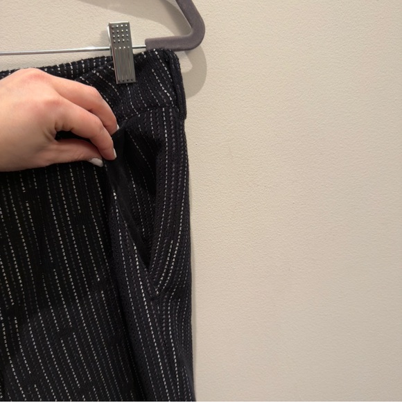 Anthropologie Jacquard Dot Knit Trousers Bell Bottoms by Cartannier Size 26 - Picture 8 of 10